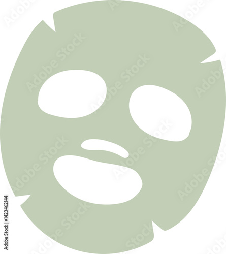 Skincare products and self care routine essentials sheet mask
