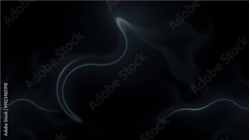 Black abstract background with dark concept.Vector Illustration