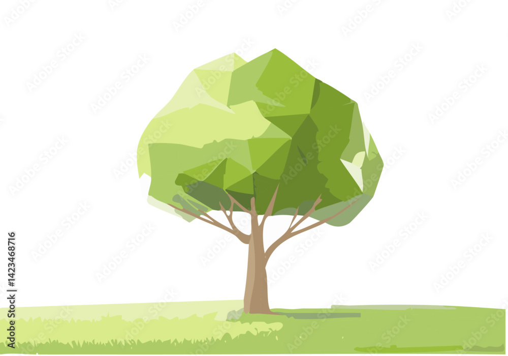 un arbre en 3d