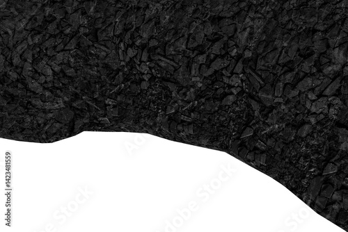 coal product showcase background, cosmetic, e commerce product stage coal