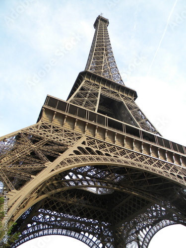Eiffel Tower is an interesting angle