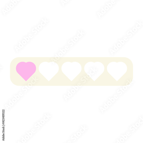 customer rating or review, 3d style positive feedback. Customer review with five metallic gold stars in speech bubble. Service satisfaction, quality, good value vector illustration