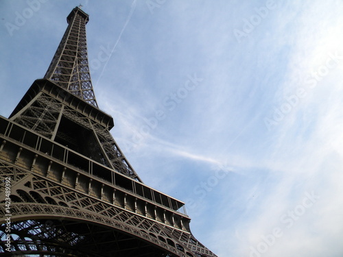 Eiffel Tower is an interesting angle