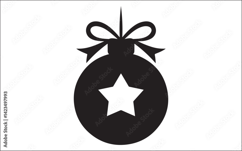 Obraz premium christmas tree icon