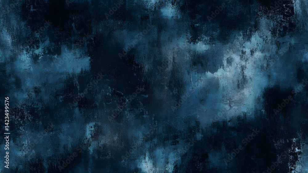 Dark, textured, abstract pattern with deep indigo hues. Dark, textured, abstract pattern with deep indigo hues.