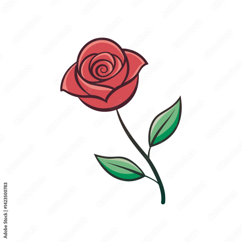 red rose isolated on white red rose isolated on white