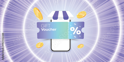 Gift voucher design is a card concept used to display purchases, discounts, redemptions, or gift cards.
