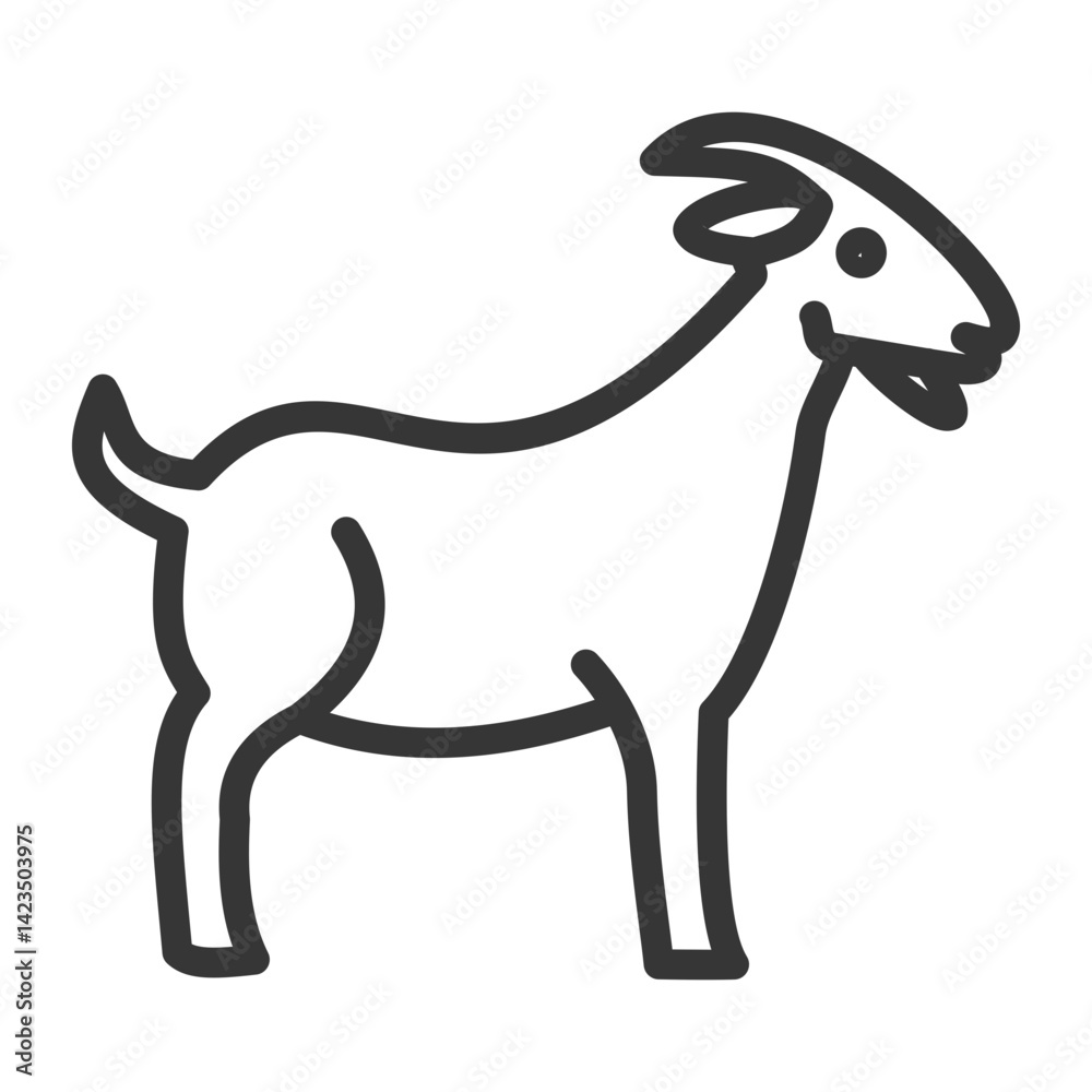Fototapeta premium Goat 