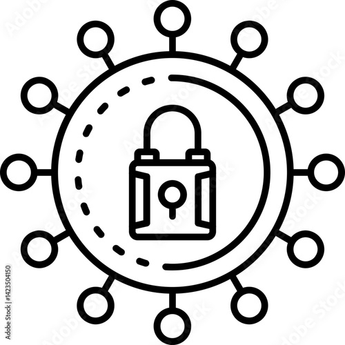 Distributed Locking Icon