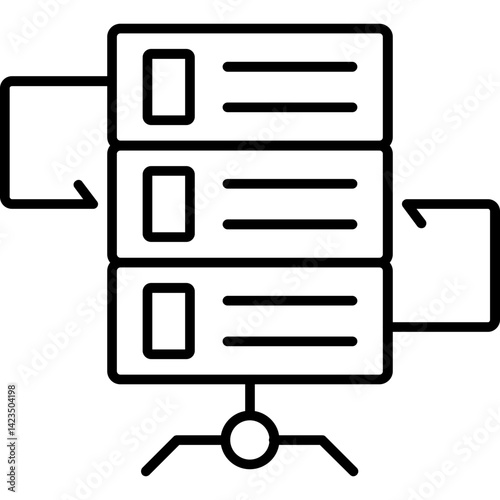 Dependency Graph Icon