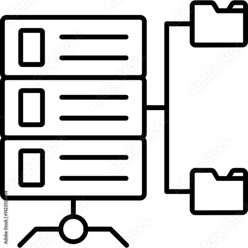 Distributed File System Icon