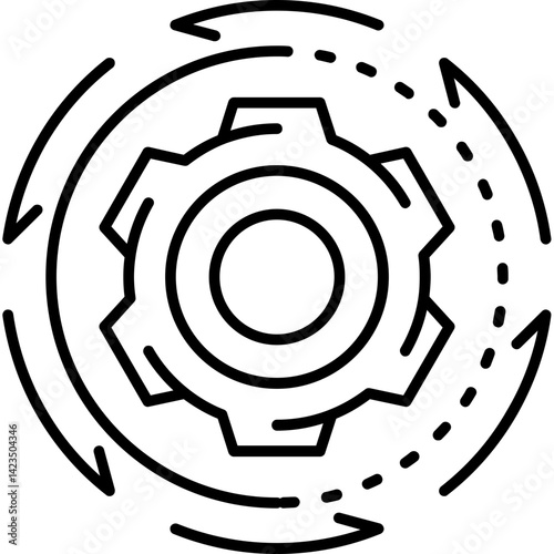 Service Lifecycle Management Icon