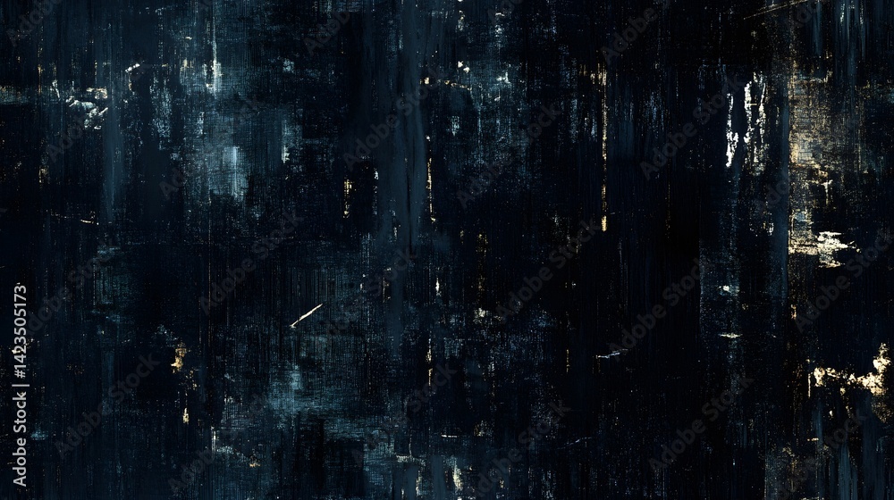Naklejka premium Abstract dark texture with overlaid brushstrokes.