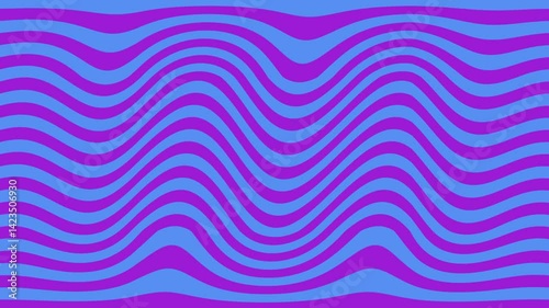 Abstract wavy patterns in vibrant blue and purple colors creating a dynamic visual effect