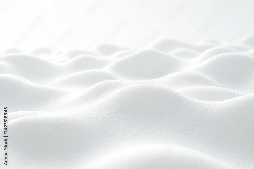 Obraz premium White Texture with Abstract Minimalist Waves and Soft Undulating Patterns