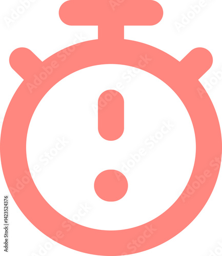 Timer Error In Outline Icon