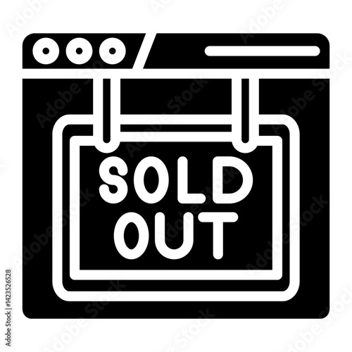Sold Out Icon