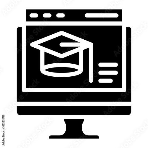 Online Education Icon