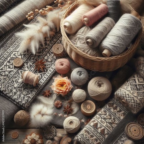 Wool Fabrics and dyed naturally