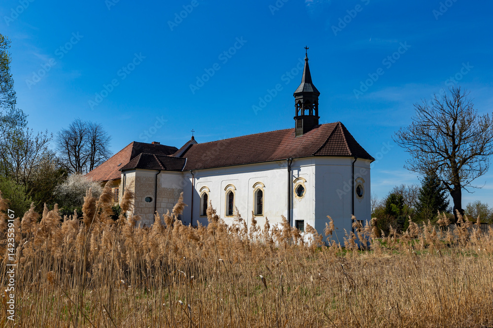 Old village church, Czech Republic