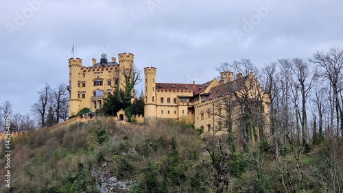 Obraz na płótnie Hohenschwangau Castle w salonie