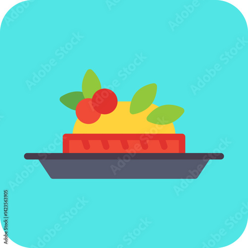 Bruschetta icon vector illustration