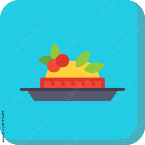 Bruschetta icon vector illustration