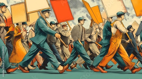 Labor Day Photo – Real People Working in Everyday Jobs. Work culture. Teamwork photo, professions, career, working together