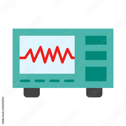 Earthquake Monitor flat icon