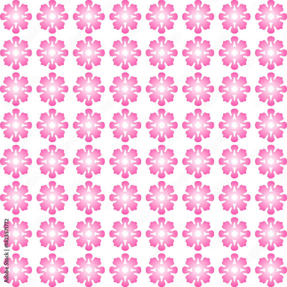 Pretty Pink Floral Pattern Background Texture Design Pretty Pink Floral Pattern Background Texture Design