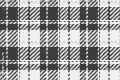 Classic grayscale plaid pattern. Timeless textile design evokes warmth, tradition, and comfort. Ideal for backgrounds, fabrics, and graphic projects.