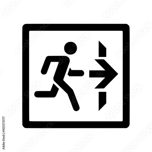 Emergency exit sign 