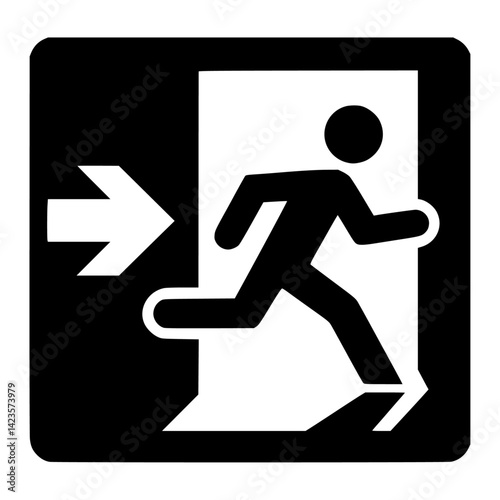 Emergency exit sign