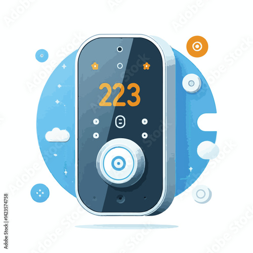 doorbell, home, security, technology, door, house, equipment, lock, access, safety, electronic, entrance, intercom, system, call, control, automation, button, building, residential, modern, bell, entr