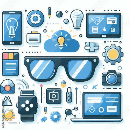 technology, smart, innovation, futuristic, glasses, modern, reality, virtual, eyewear, device, digital, future, background, person, augmented, tech, connection, cyber, vr, online, woman, concept, gogg