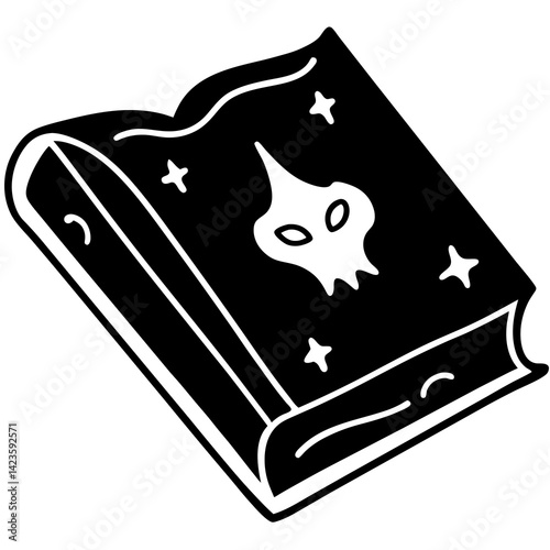 Spellbook  Halloween vector 
 