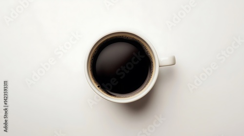 coffee cup on a wooden table