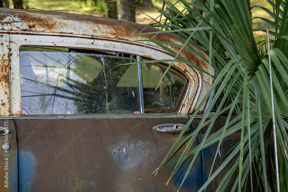 old vintage car