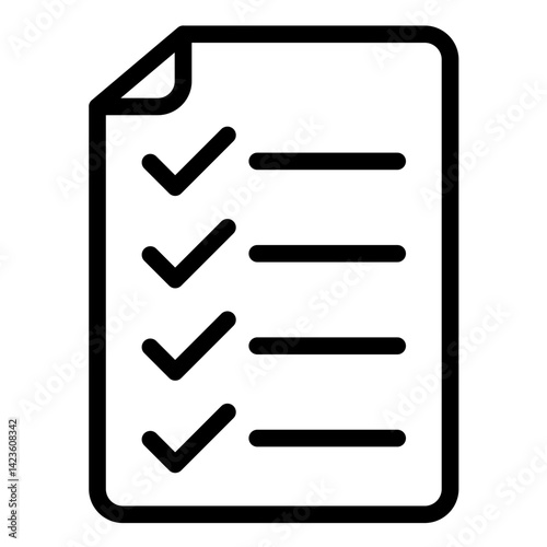 List Line Icon Style