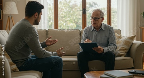 A Counseling Session in a Home Setting