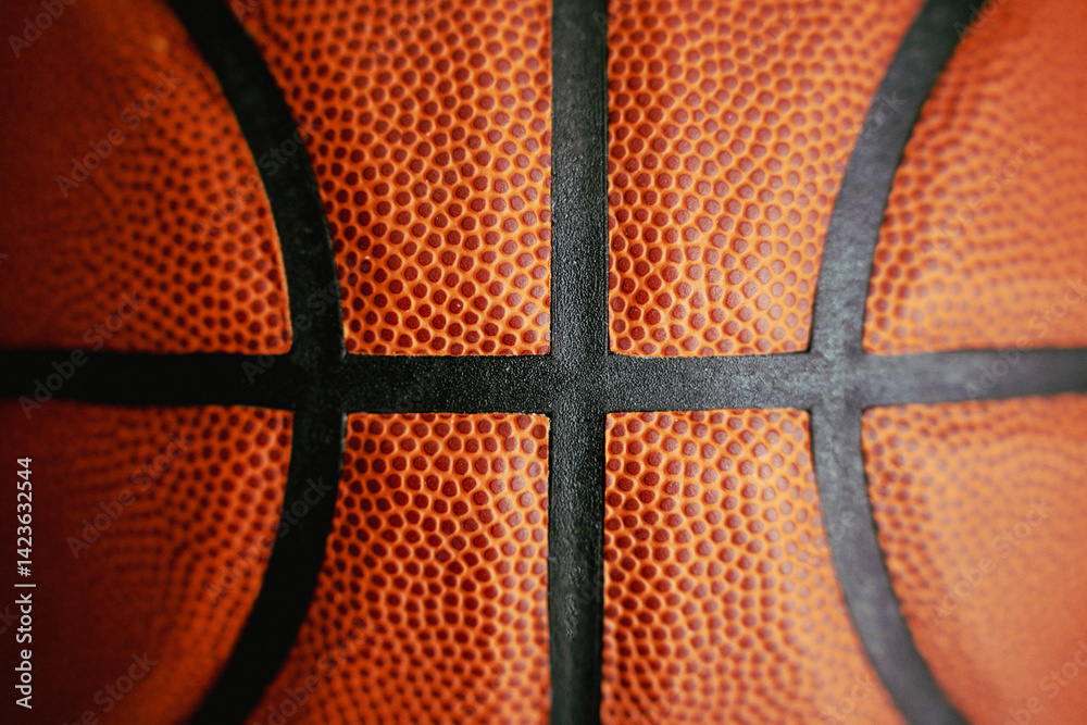 Fototapeta premium classic basketball ball on a white background