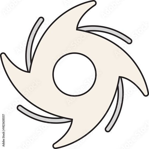 Cyclone icon vector illustration