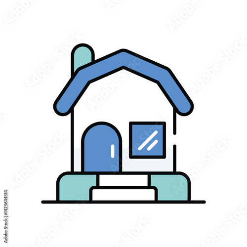 Cozy Cottage vector icon