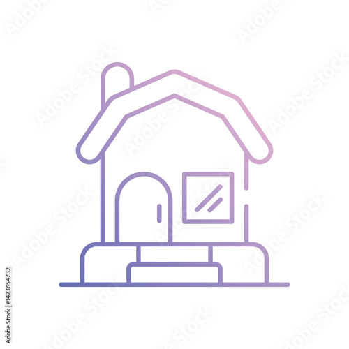 Cozy Cottage vector icon