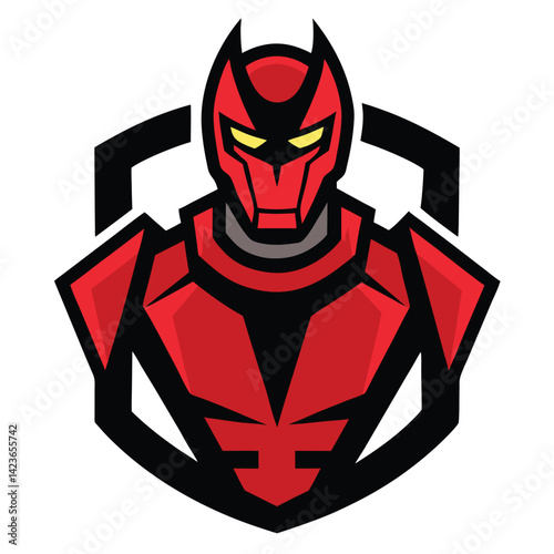 cyber gladiator sport mascot gaming logo