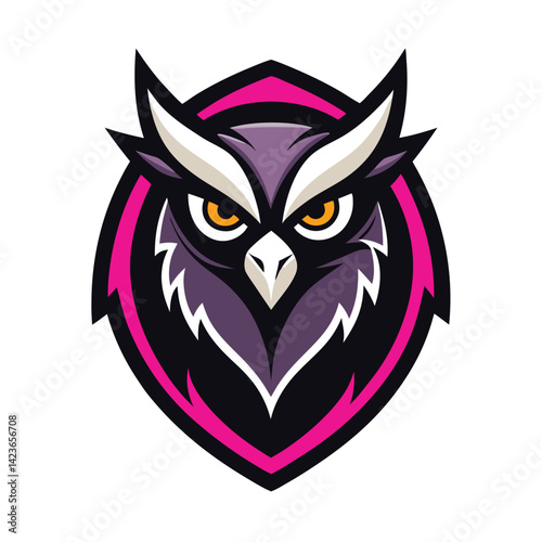 cyber raptor sport mascot gaming logo
