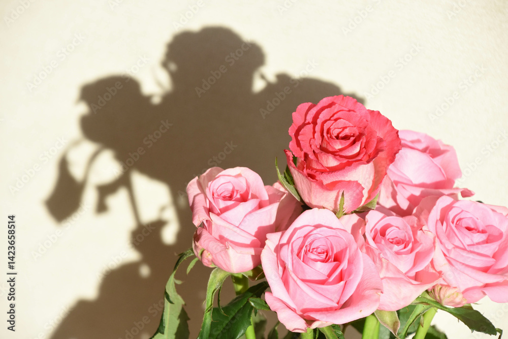 Obraz premium ピンクのばら