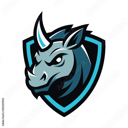 galactic warrior sport mascot gaming logo