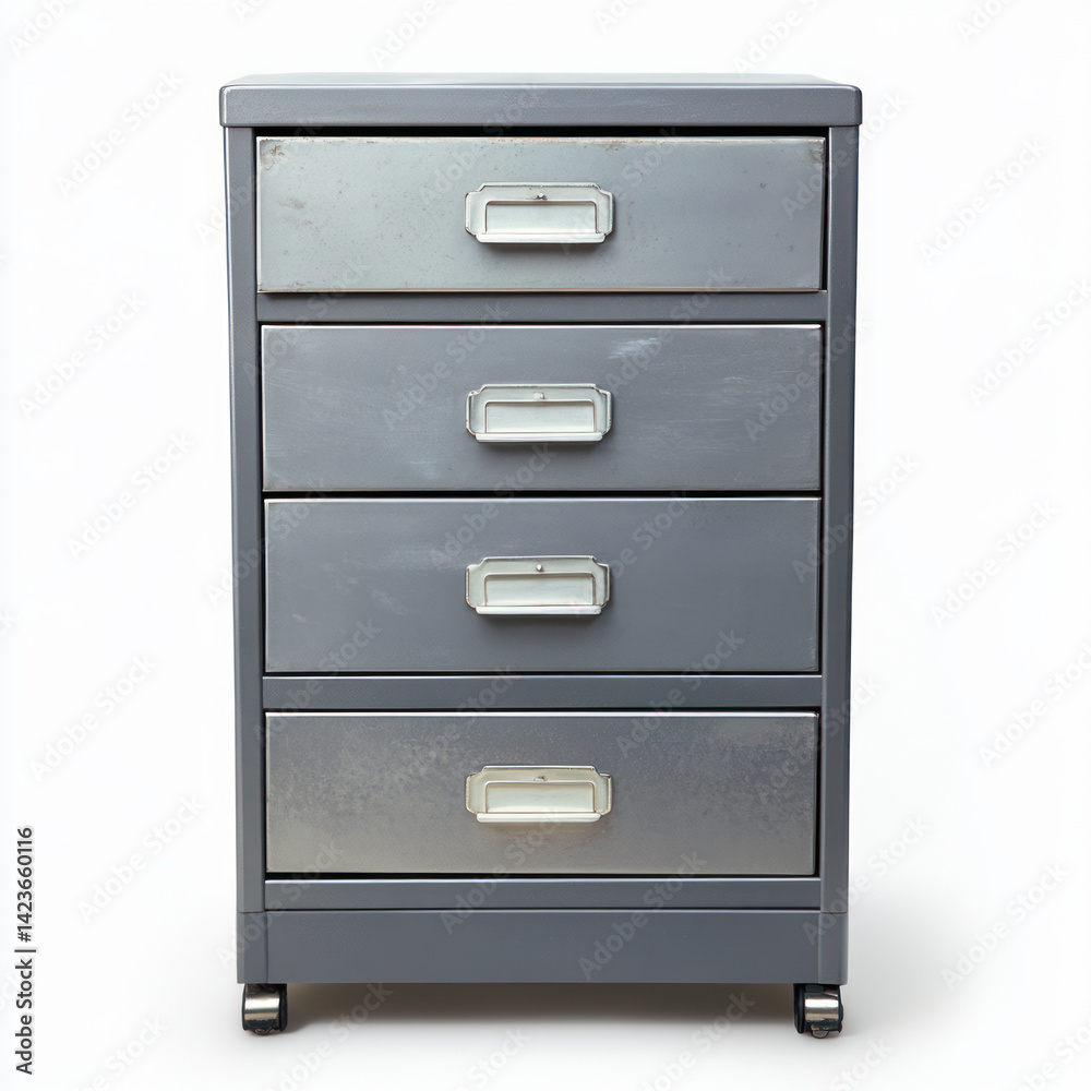 steel cabinet with drawers isolated steel cabinet with drawers isolated