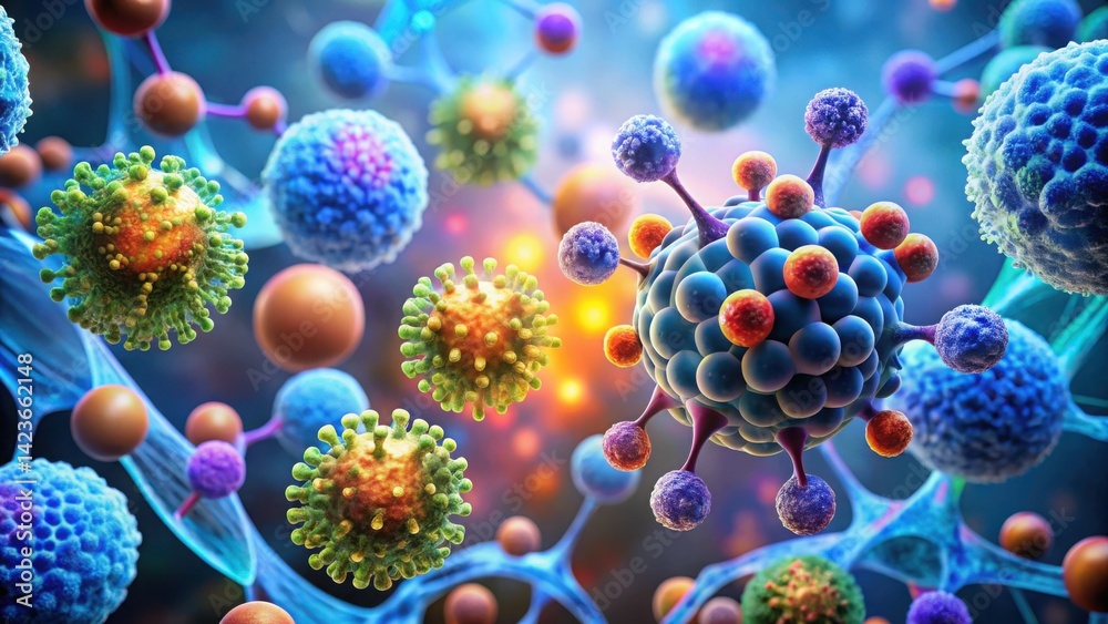 Interactions of Proteins with Stem Cells in Microscopic Detail